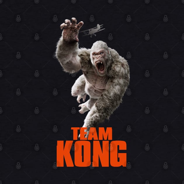 Godzilla vs Kong - Official Team Kong Neon by Pannolinno